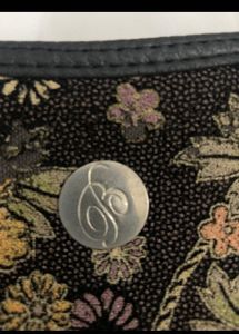Stylish Floral Pattern Hobo Bag