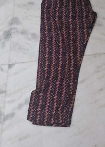 Maroon Print Kurta set