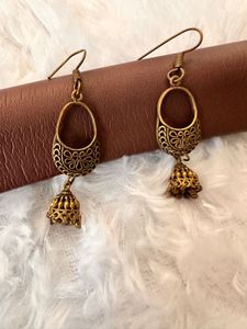 Boho Jhumka Earrings