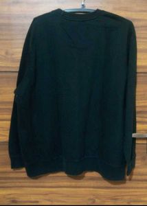 Black Color 5xl Block Sweatshirt