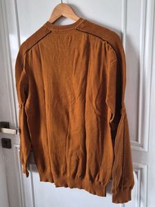 Men's Ochre Knit Sweater