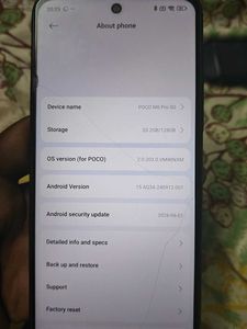 Used Poco m6 pro for sale in good condition..