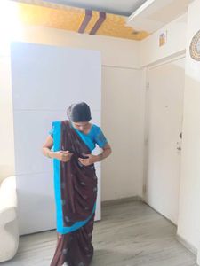 designer saree wid stich blouse very pretty