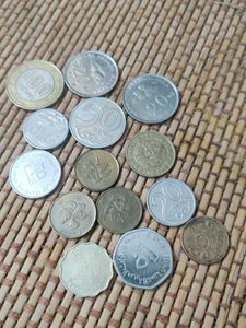 Collection of Assorted Coins from 4 countries .