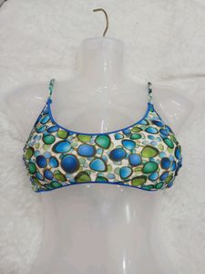 💚 pedded Blue Print Look 34 Size