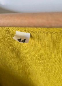 Yellow Kurta Pant Co-ord set  with Mirror Work