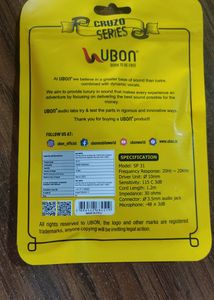 UBON Earphones