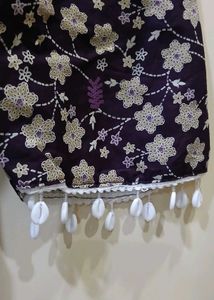 Designer Floral Print short Kurti with umbrella sl