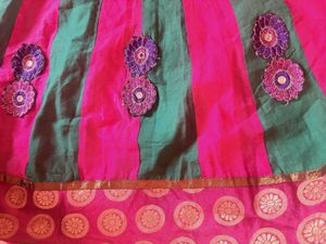 Beautiful Striped anarkali top
