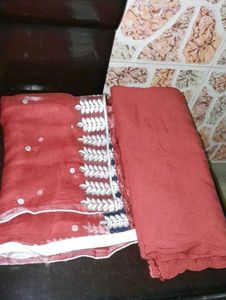 Embroidered Kurta Set with Dupatta