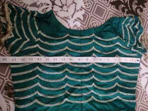 🎇 offer Green Sharara Suit with Dupatta