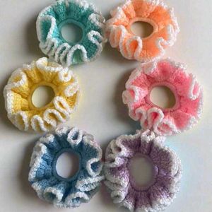 Crochet Scrunchies Set of 2