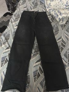 Black Wide Leg Jeans
