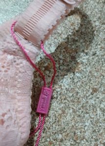 Women's Pink Lace Padded Bra