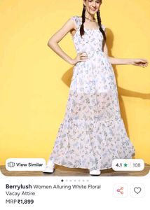 Berrylush Bohemian maxi dress with tag🩷