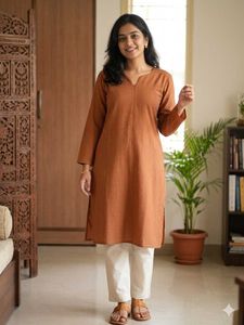 Elegant Striped Kurta for Women