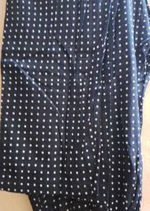 Brand new Elegant Black &amp; White Leaf Print Kurta