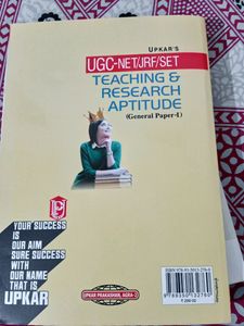 UPKAR'S UGC- NET/JRF/SET Teaching And Research Aptitude General Paper I