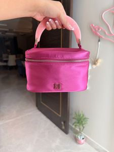 Chic Pink Vanity Bag check details