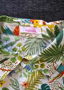 Stylish Boys' Tropical Shirt &amp; Jeans Set