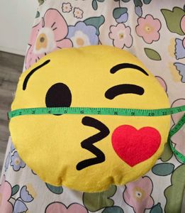 Cute Emoji Throw Pillow