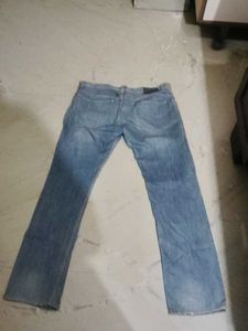 lee vintage straight legged denim jeans