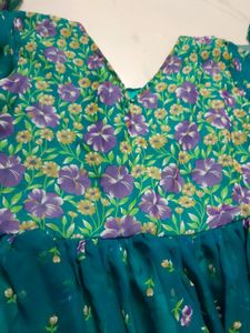Boho Floral Print Maxi Dress