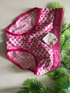 Cute Pink Polka Dot Briefs