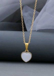 Elegant Gold Heart Pendant Necklace