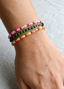 Demon Slayer Beaded Bracelet Set