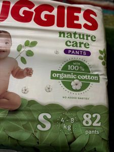 Huggies Nature Care Diaper Pants - Size S