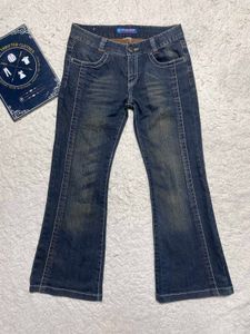Stylish Blue Flared Jeans