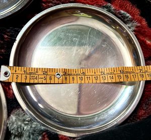 Sterling Katori And Plates
