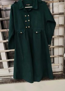 Elegant Emerald Green Dress