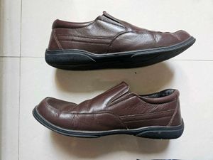 Bata Comfit Men Brown Solid Formal Slip Ons