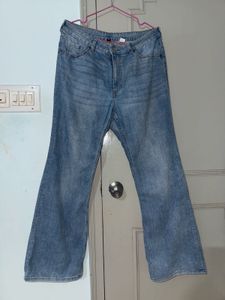 Light Wash Flare Jeans