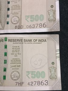 786 Lucky Number 500rs Note Set Of 2🔥