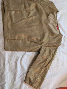SOFT Shimmer/Shiny elegant Golden Blouse from W