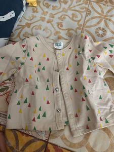New Born Baby Suit Cream Colour