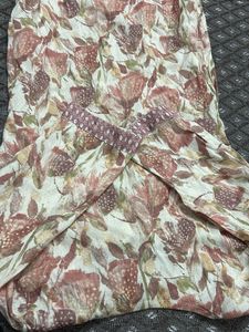 a stylish soft cotton kurti