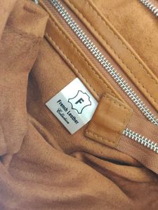 french Leather Crossbody Bag