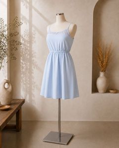 ✨H&amp;M Pastel Blue Mini Dress ✨