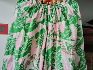 243. Ethenic long skirt