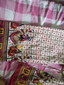 short kurti with plazo