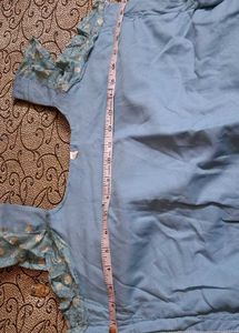 Beautiful Sky Blue sharara Set