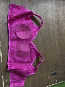 Vibrant Pink Silk Blouse