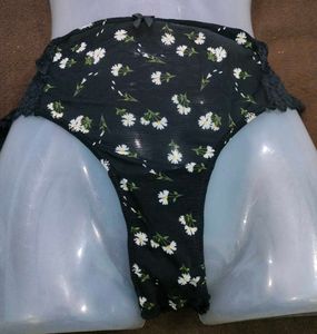 Floral Print Panty 🤎