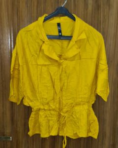 Yellow Tunic Top