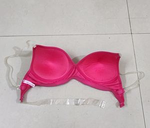 Backless And Strapless Cotton Bra