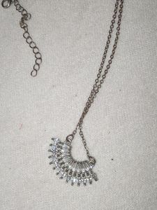 Crystals Pendant Necklace Chain